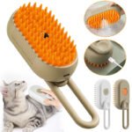 Cat Steam Brush – 3-in-1 Electric Steam Spray Grooming Brush for Cats & Dogs - Image 5