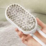 Cat Steam Brush – 3-in-1 Electric Steam Spray Grooming Brush for Cats & Dogs - Image 10
